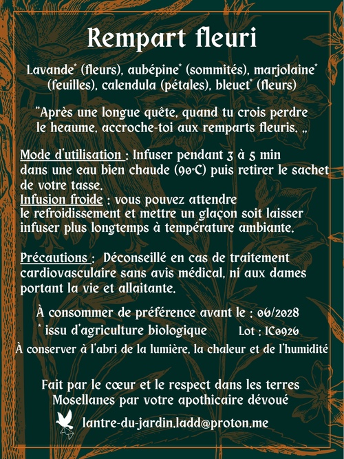 Rempart fleuri